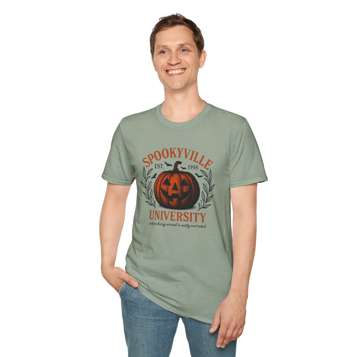Men's / Women's / Unisex "Spookyville University" Hallloween Tee