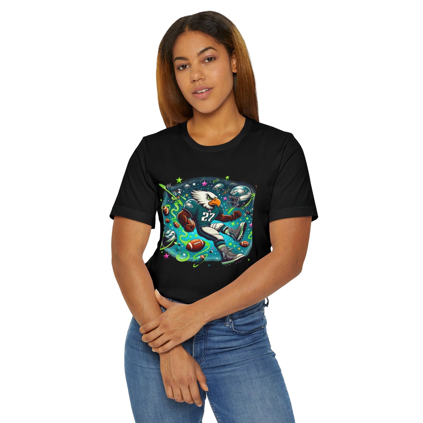 Men's / Women's / Unisex Sporty Philadelphia Eagles Fan Tee
