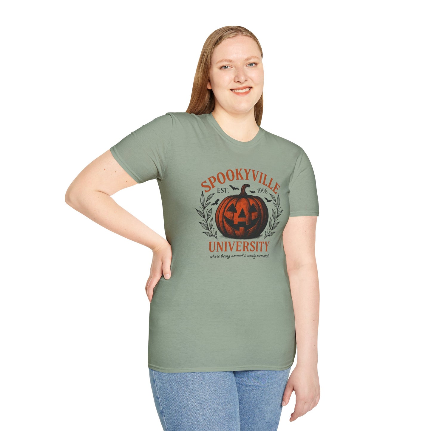 Men's / Women's / Unisex "Spookyville University" Hallloween Tee
