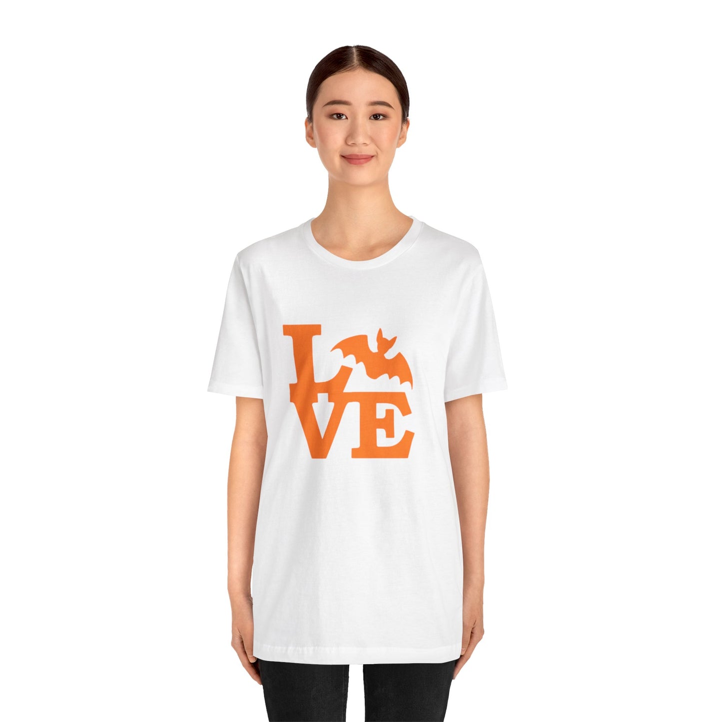 Men's / Women's / Unisex Halloween "Love" Bat Tee