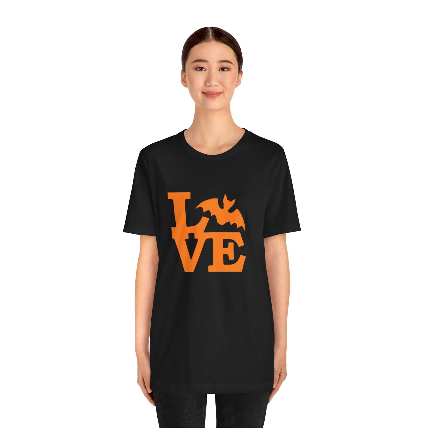Men's / Women's / Unisex Halloween "Love" Bat Tee