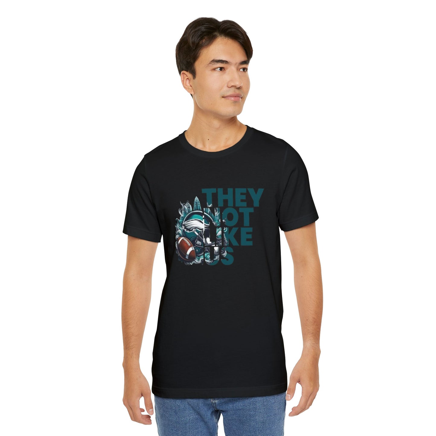 Women's / Men's / Unisex "They Not Like Us" Philadelphia Eagles Fan Tee