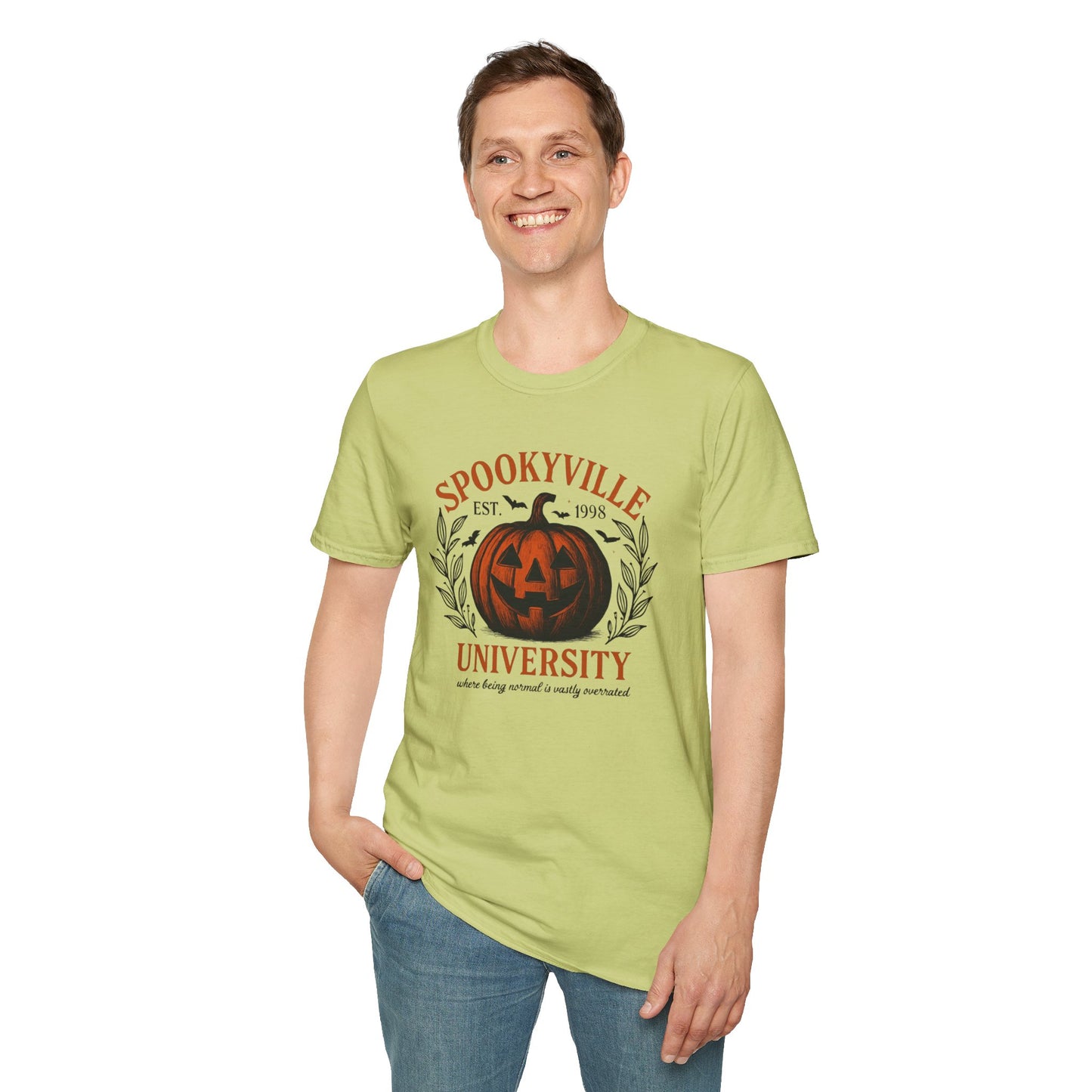Men's / Women's / Unisex "Spookyville University" Hallloween Tee