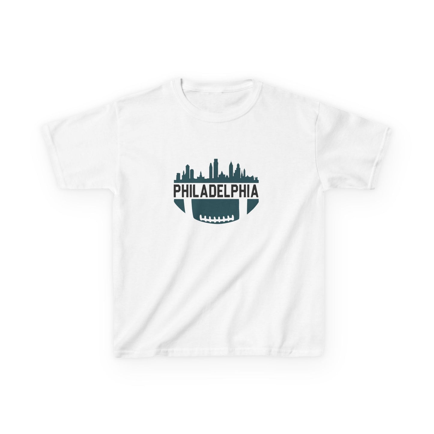 Boy's / Girl's / Youth "Philadelphia Skyline" Eagles Fan Shirt
