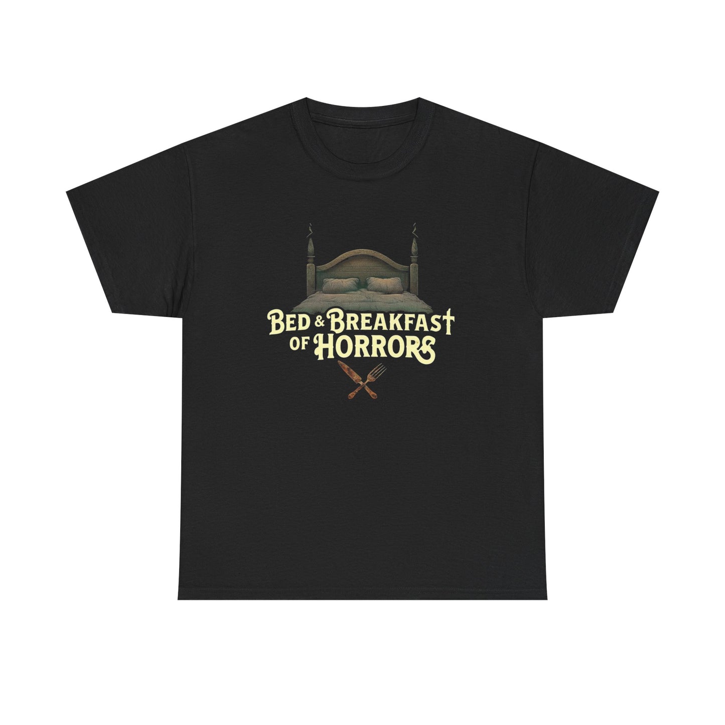 Men's / Women's / Unisex "Bed And Breakfast of Horrors" Halloween Tee