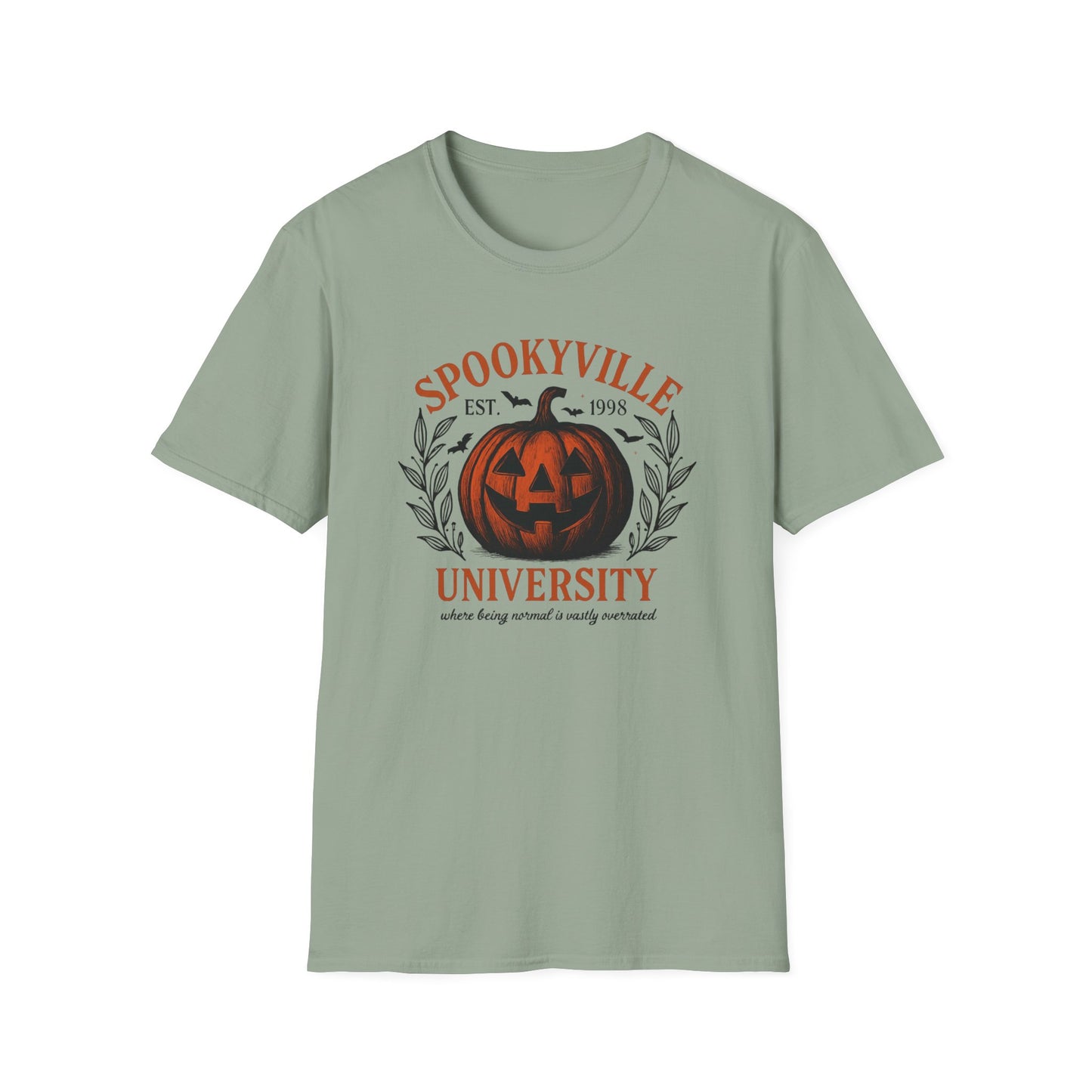 Men's / Women's / Unisex "Spookyville University" Hallloween Tee