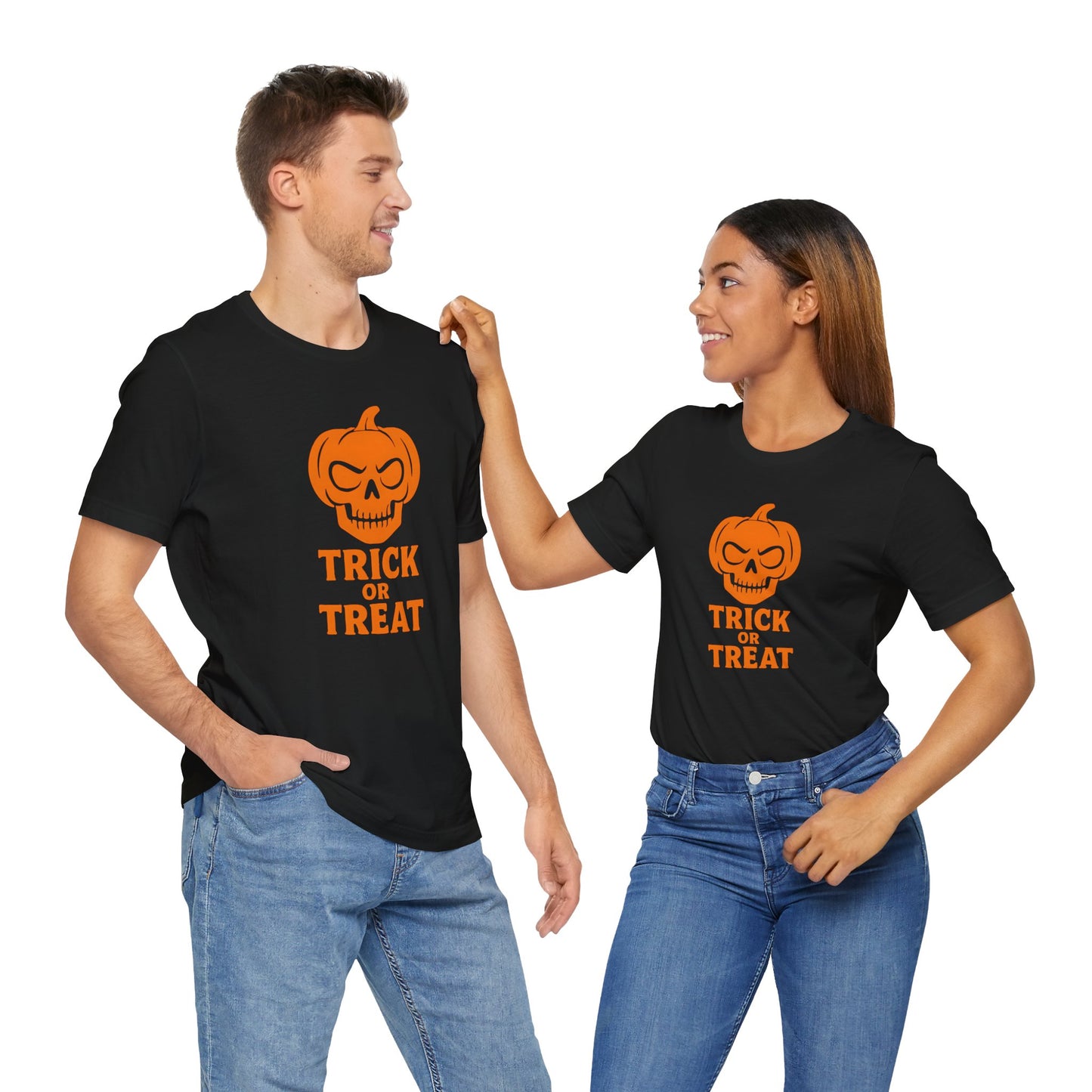 Men's / Women's / Unisex Halloween "Trick or Treat" Tee