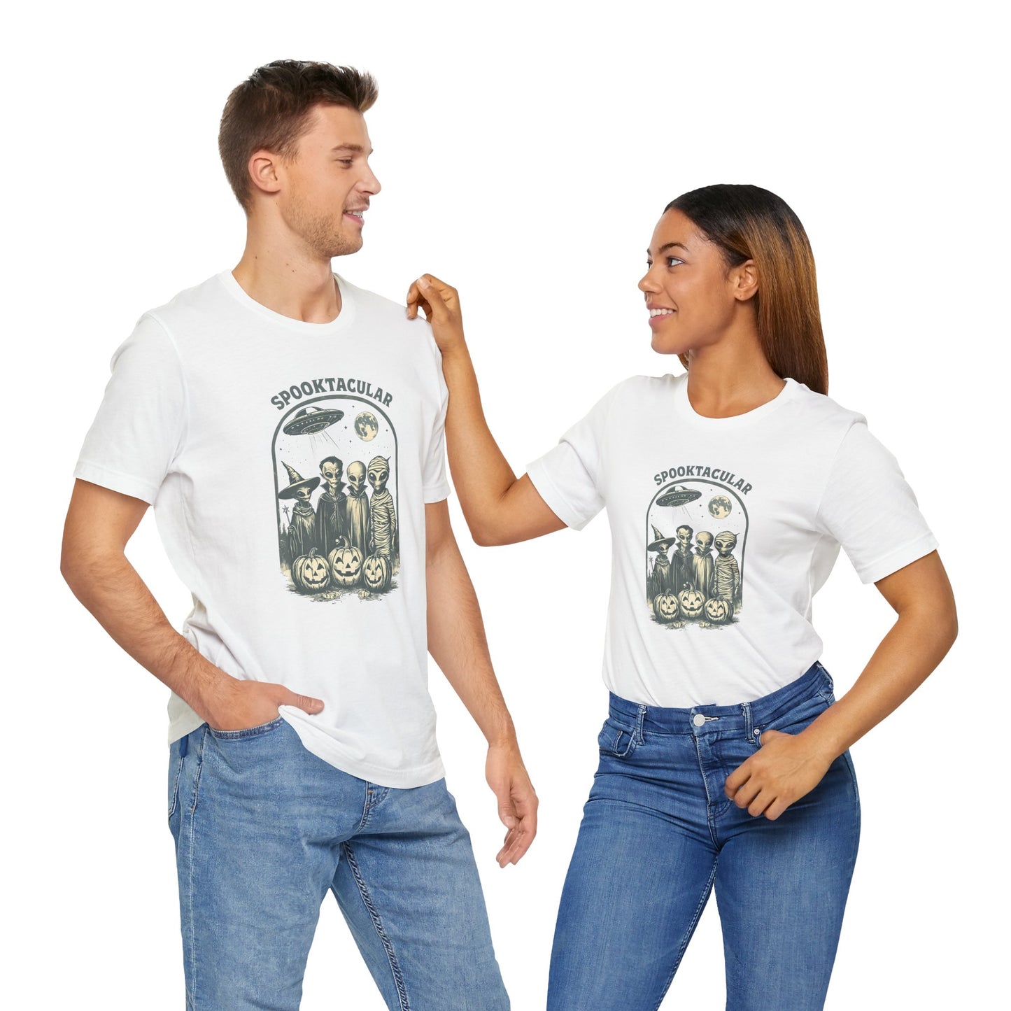 Men's / Women's / Unisex "Spooktacular" Halloween Tee