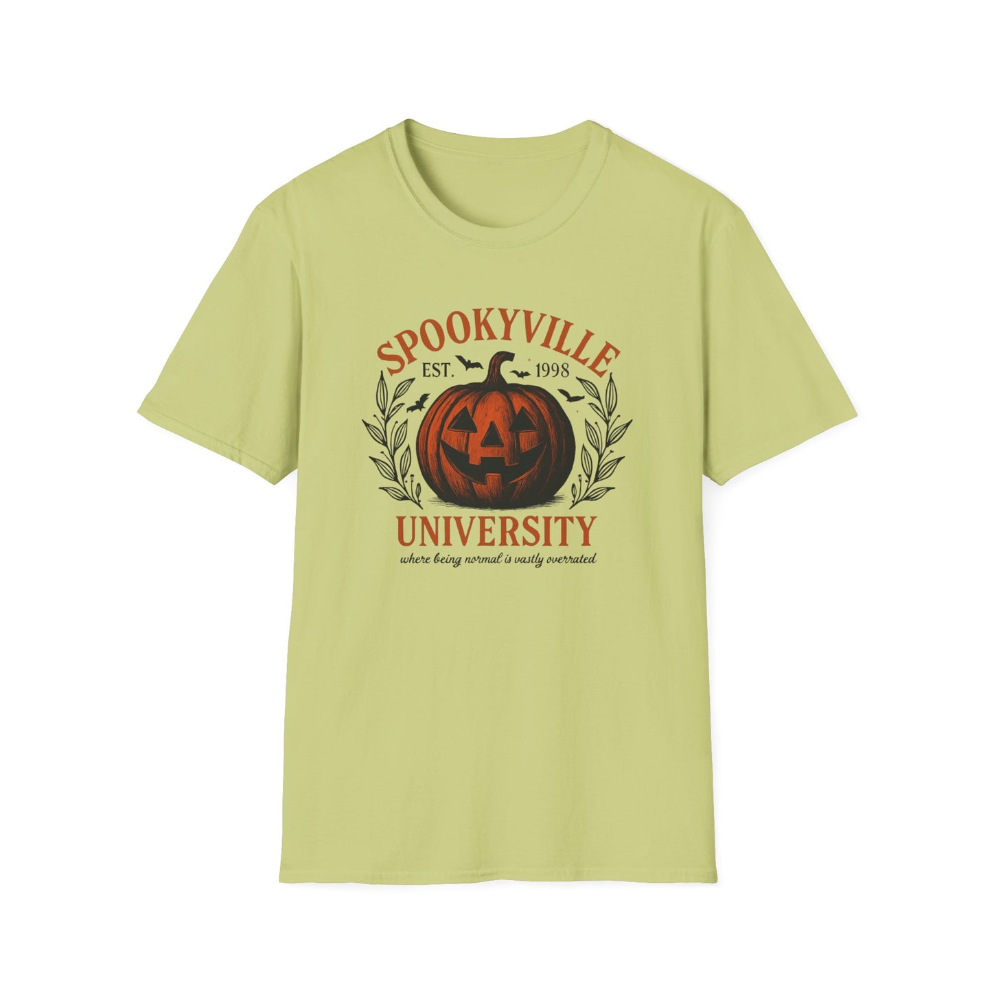 Men's / Women's / Unisex "Spookyville University" Hallloween Tee