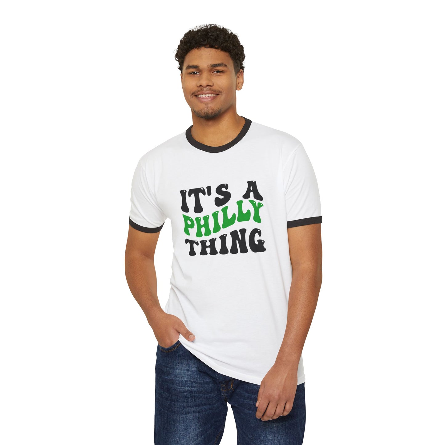 Women's / Men's / Unisex "It's a Philly Thing" Ringer Tee
