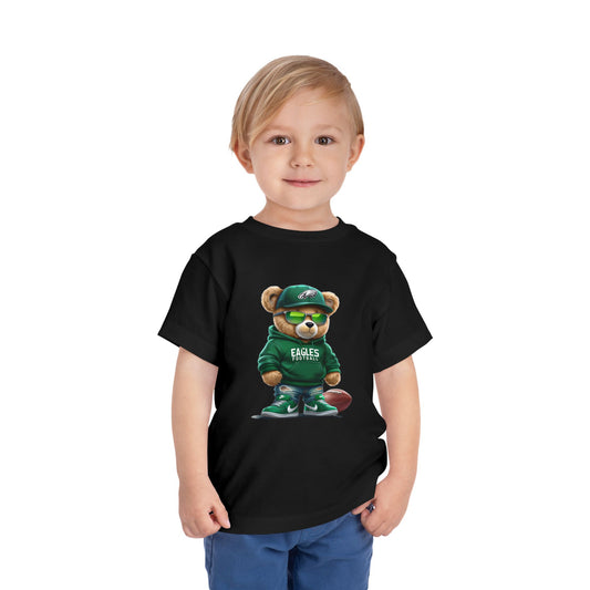 Toddler Philadelphia Eagles Themed Teddy Bear Tee