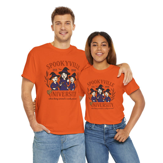 Men's / Women's / Unisex "Spookyville University" Tee
